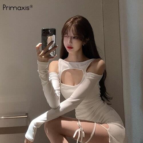 Летние платья с открытыми плечами PRIMAXIS China At AliExpress