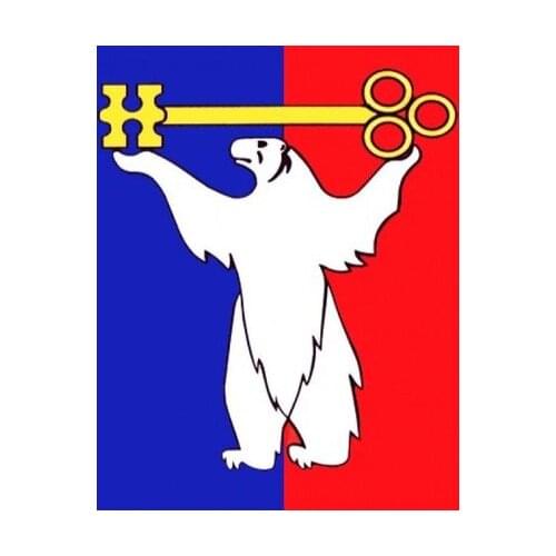 Russia Norilsk Krasnoyarsk kray City custom Russia bear large indoor and outdoor banner flag 150x90cm