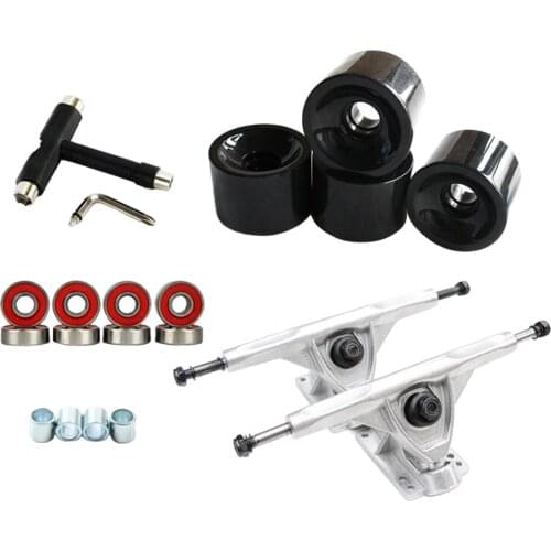 Solid Skateboard Truck Replacement Bridge Support Bracket Wheel Wrench Parts