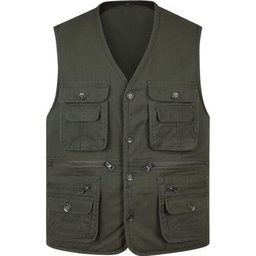 Мужские жилеты с карманами TIGER CASTLE China At AliExpress