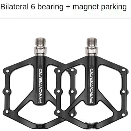 New Dual-magnet Bicycle Pedals Bearing Pedals Mountain Bike Pedal Accessories Road Bike Non-slip Aluminum Alloy M29 M46 M66
