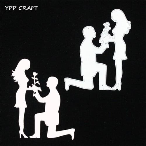YPP CRAFT Show Love Metal Cutting Dies Stencils for DIY Scrapbooking/photo album Decorative Embossing DIY Paper Cards