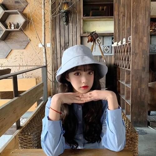 1Pc Foldable Bucket Hat Summer Cute Bow Hats Women Outdoor Sunscreen Fishing Hunting Cap Basin Chapeau Sun Prevent Hats