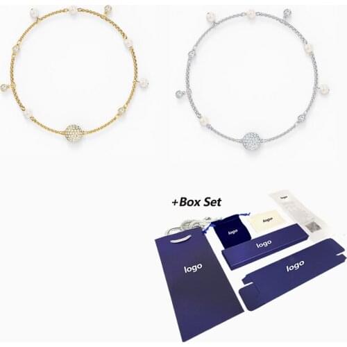 2021 Fashion Jewelry SWA New REMIX COLLECTION DELICATE PEARL Bracelet Charming Pearl Decoration Women Luxury Jewelry Gift