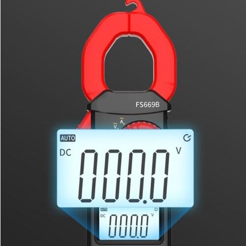 Digital Clamp Meter DC/ACVoltage AC Current Multimeter Ammeter Tester Car Amp Capacitance Diode Tester 1000V/600A