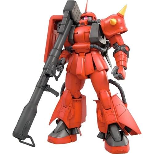 Brand Gaogao Anime Mobile Suit Model MG 1/100 Gundan Zaku II MS-06R-2 Assemble Action Figure Hot Toy Robot Figurine Juguetes