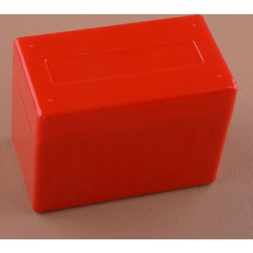 LETAOSK Red 10 Coin Slabs Capacity Holder Storage Box Case Organizer Fit For PCGS NGC