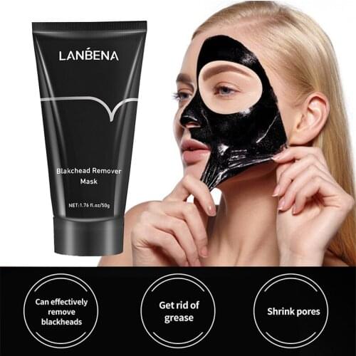 Nose Mask Blackhead Remover Black Mask Face Acne Treatment Peeling Peel-Off Shrink Pores Bamboo Charcoal Cleaning Face Skin Care