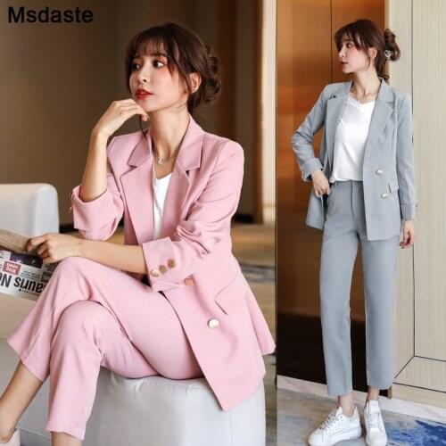 MsDaste Women's Trouser Suits