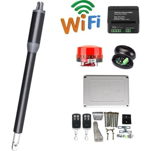 200Kg Single Leaf Door Opener Automatic Swing Gate Motor WIFI Remote Control Actuator Operator Garage Courtyard Access Control