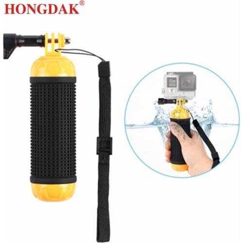Hongdak Float Hand Grip Diving Monopod For GoPro Hero 8 7 6 5 4 Yi 4K SJCAM EKEN Dji Osmo Action Camera Swimming Accessories
