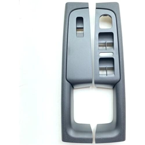 SKTOO For Skoda Superb door handle front left and right door armrest box inner handle frame, the lifter switch box black