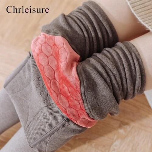 Super Thick Cold-Resistant Leggings Women Pregant Soft High Waist Legging Female Solid All-Match Velvet Warm Leggins Woman