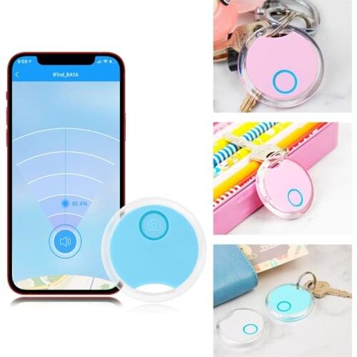Anti-Lost Mini Pet Smart Tracker Bluetooth-compatible GPS Alarm Locator Keychain For Pet Dog Cat Child ITag Tracker Key Finder
