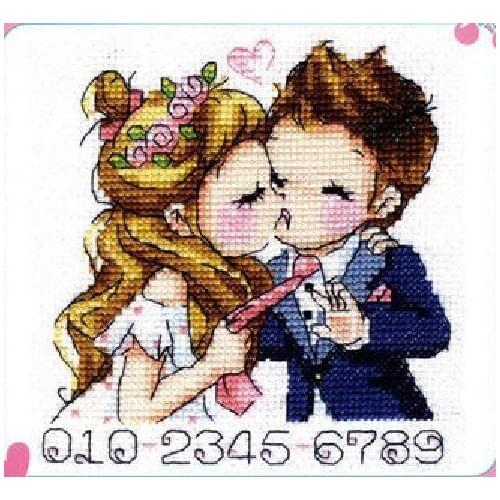 Yd-mh-354 Package Greeting Needlework Counted Cross-Stitching Kits New Style Counted Cross stich