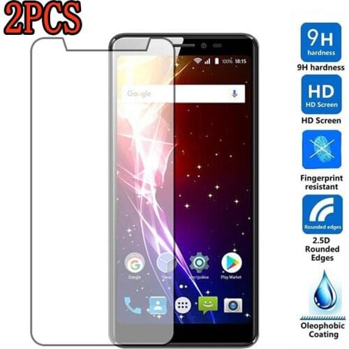 2PCS Tempered Glass For BQ BQ-5500L Advance Protective Film 9H Screen Protector Explosion-proof For BQ 5500L Advance