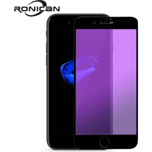 Full Cover Tempered Glass For iPhone X XS Max XR 11 Pro Max Screen Protector Anti Blue Light Protective Film for 6 6S 7 8 Plus