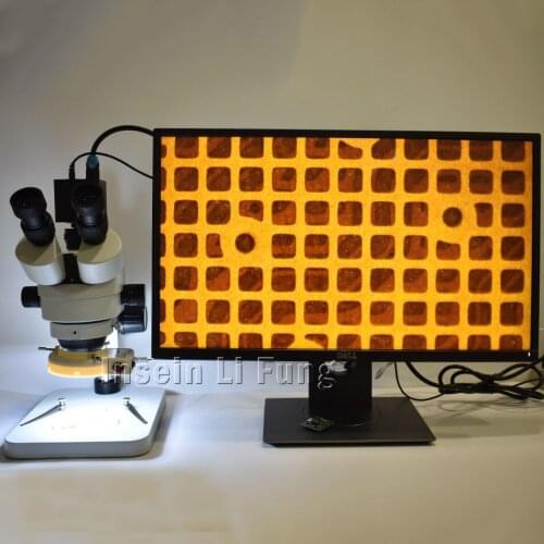 1080P 4K UHD 8MP HDMI Camera+New C mount Adapter 0.5X Focus Adjustable Trinocular Stereo HD Microscope 3.5X-90X Continuous Zoom