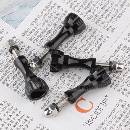 20PCS Metal Camera Mount Adapter Screw Black Metal for Gopro Mini Camcorder Hero 3 3+ 4 SJ5000 SJ6000 Accessories