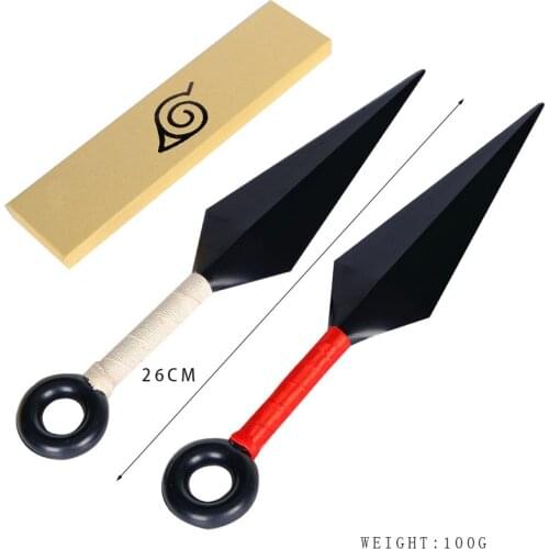 Anime Konoha Ninja Kakashi Cosplay Prop Kunai Knives Weapons Armor Child Adult Throwing Darts Accessories