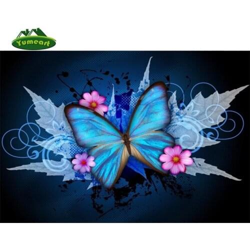 3D Full Drill Diamond Painting Butterfly Cross Stitch Cross Stitch 5d DIY Diamond Christmas Decorations Home Animals