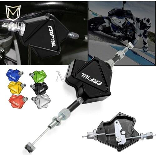 Motorcycle CNC Aluminum Stunt Clutch Lever Easy Pull Cable System For HONDA CRF150L CRF 150L 150 CRF150 L 2018