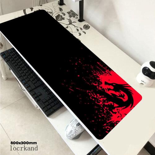 Gaming Large Mouse Pad with Stitched Edges- Extended XXL Mouse Mat with Nonslip Natural Rubber Base and Waterproof mouse pad