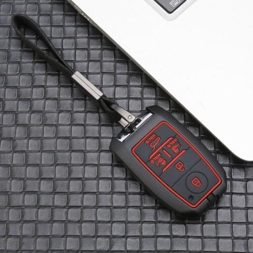 Alloy Key Cover for Kia 5 Button Smart Key Case Cover for Kia Grand/Carnival/Sorento/Sedona Car Styling