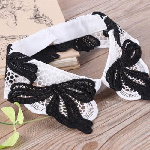 Choker Pearl Shirt False Hot Sale New Fashion Clothes Accessories White Black Blouse Detachable Collars for Girls Women