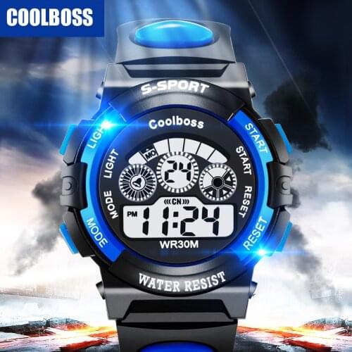 Kids Watch LED Digital Sports Child Watches Multifunctional Rubber Boy Girl Smart Clock Montre Enfant Kinder Horloge Relogio Uhr
