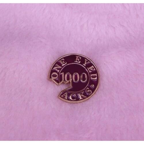 One Eyed Jacks poker chip Twin Peaks enamel pin cool kitsch addition