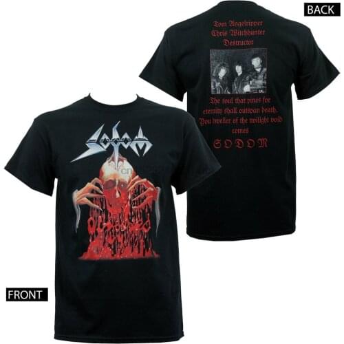 Authentic SODOM Band Obsessed By Cruelty Album Cover Art T-Shirt S-2XL NEW