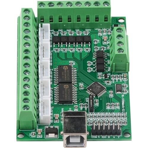 MACH3 V2.1 five-axis engraving machine motherboard CNC motion control card 5-axis stepper motor drive interface board