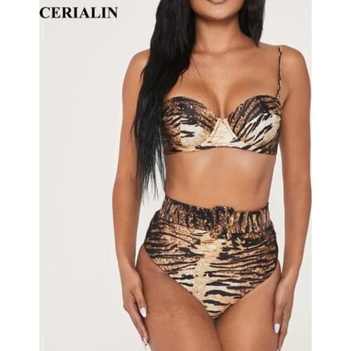 Push Up Sexy Bikini Swimming Suit High Waist Women Swimwear Two Piece Female Good Quality Swimsuit Bathing Wear Beachwear New