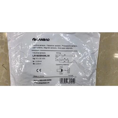 "Shanghai Lanbao" sensor switch, analog proximity switch LR18XBN08LIM, current type