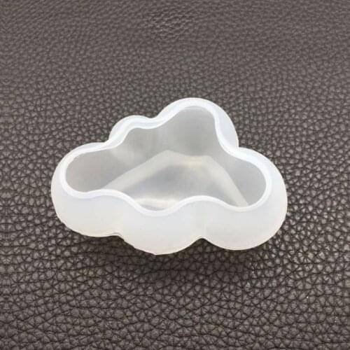 Silicone Mold 3D Cloud DIY Epoxy Resin Silica Jewelry Making Pendant Cake Fondant Decoration Crafts Tools Handmade