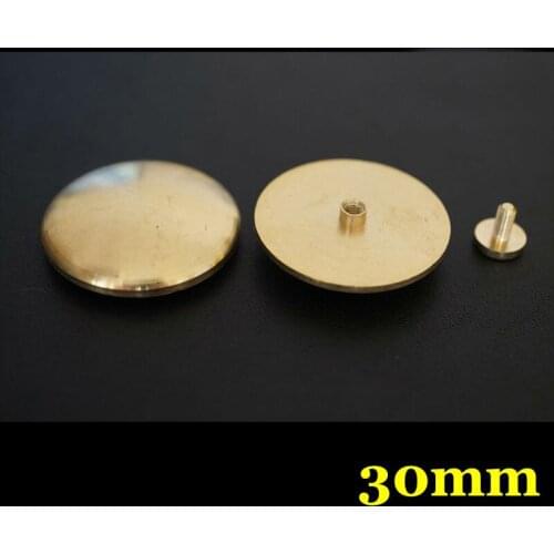 50pc Q23-30mm Solid Brass belt screw Chicago Screw Leathercraft