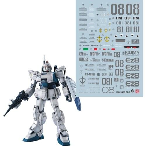 Gunpla MG EZ-8 Water Sticker/Fluorescence