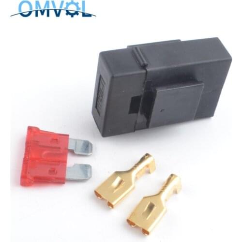 10PCS ATC Fuse Holder 12V 24V Power Blade