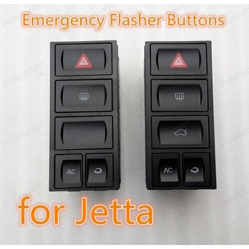 100% New Hazard Warning Light Button Emergency Flasher Buttons 1GD953529g 03-09 for J/etta