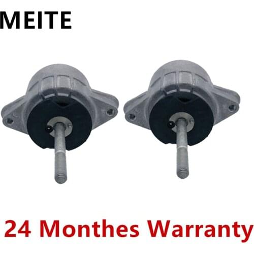 2PCS Left Side + Right Side Engine Mount Engine Bracket For Porsche Panamera Palamela Maca 2010-2016 94837505712 94837505812