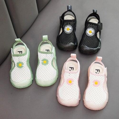 2021 Fashion Daisy Baby Boys Girls Sandals Childrens Sport Sandals Summer Toddler Infant Shoes Kids Outdoor Beach Water Shoes