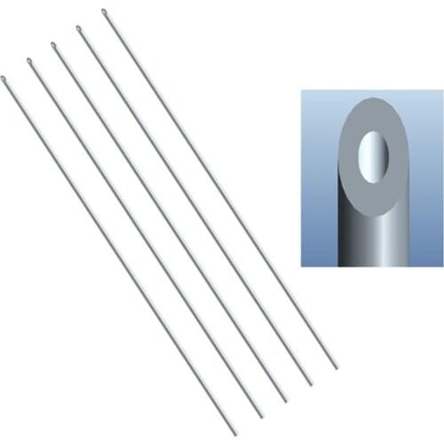 5 Pcs Stainless Steel Earthworm Drill Needle Clips Bait Caught On Bloodworm Bug Clip Fishing Tools New