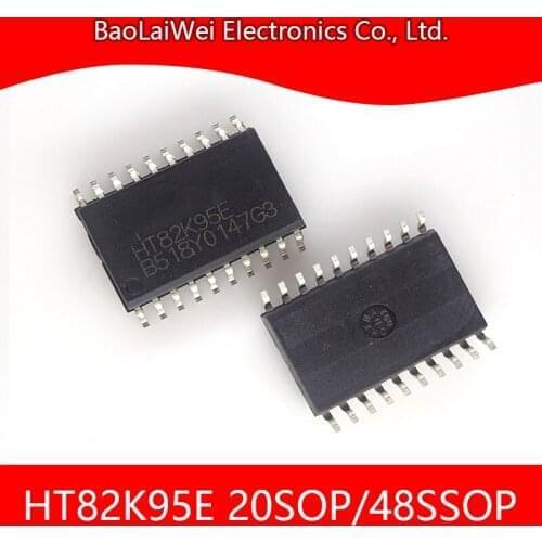 50pcs HT82K95E 20SOP 48SSOP IC chip Electronic Components Integrated Circuits USB Multimedia Keyboard Encoder 8-Bit OTP MCU