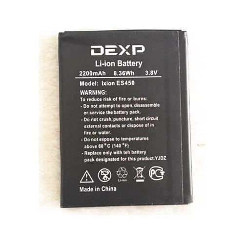 AZK New 3.8V 2200mAh Ixion ES450 Battery for DEXP IXION ES450 ASTRA smart phone battery