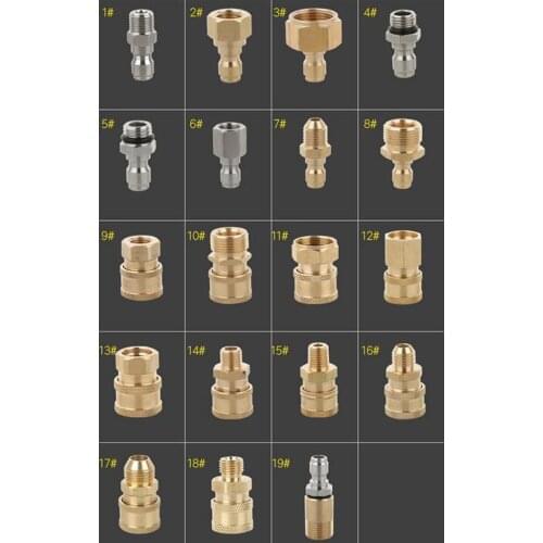 High Pressure Washer Quick-Disconnect Couplings Female Connectors