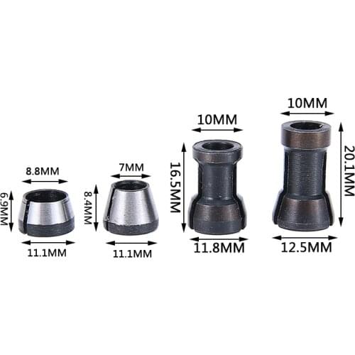 Collet Chuck Engraving Trimming Machine Electric Router For Machinery Manufacturing Woodworking Cutter 6mm/6.35mm/8mm