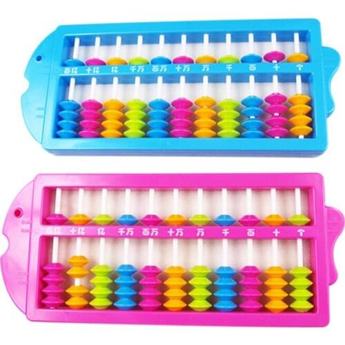 Children Abacus Aircraft Plastic Calculation Baby Learning Arithmetic Mathematics Educational Aids Toys Math Toy 2021