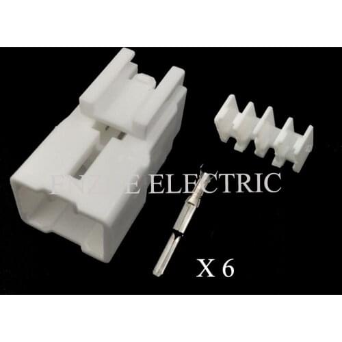 DJ7064Y-2.2-11 Includes terminals seal MG641047 car wire male connector cable terminal 6 pin connector automotive Plug