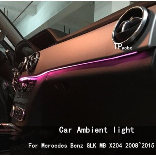 For Mercedes Benz GLK MB X204 2008~2015 Dashboard Interior OEM Original Factory Atmosphere advanced Ambient Light TPYCBX